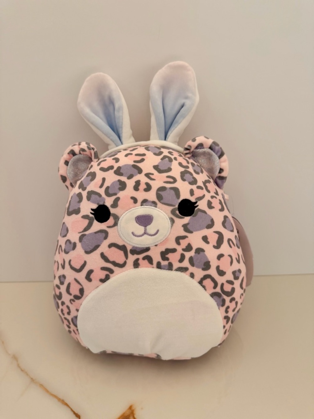 Original Squishmallows 8” Dallas The Pink Leopard